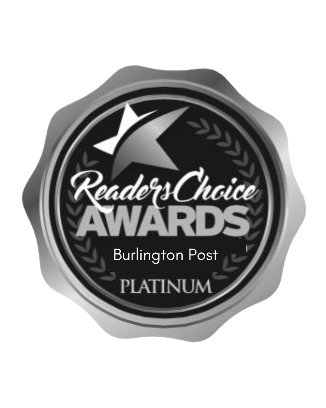 Burlington Post Readers Choice Award